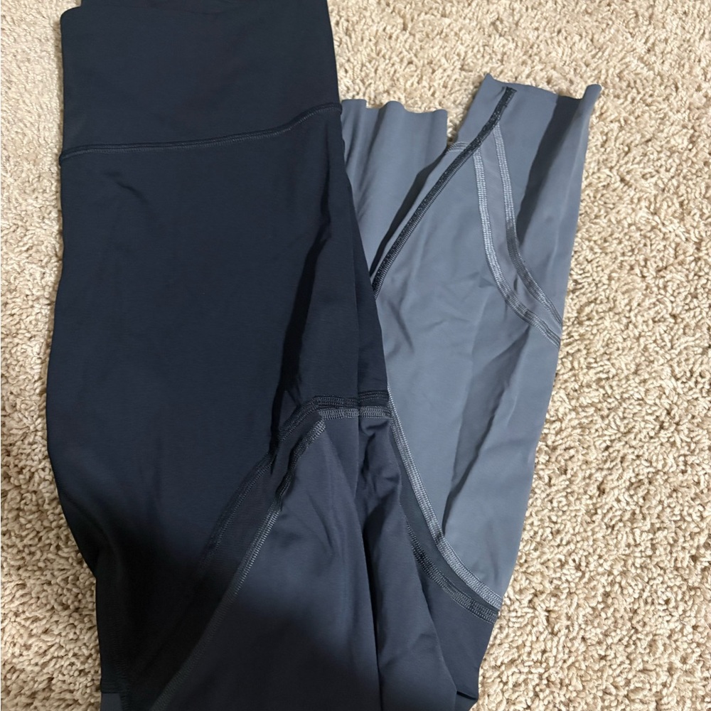 Black and Grey Lululemon Leggings